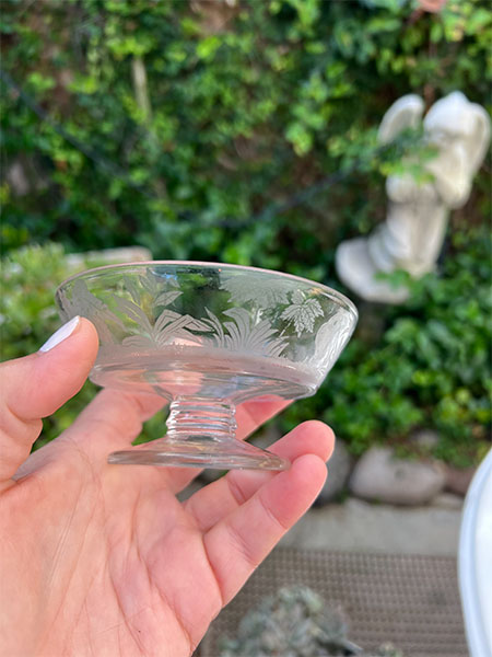 Antique Finger Bowl #1840 2