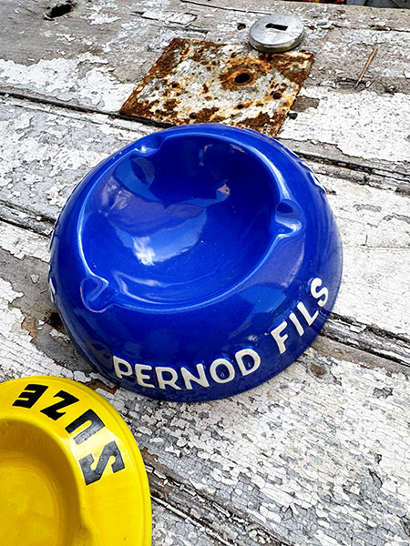 Vintage French Ashtray #pernod XXL