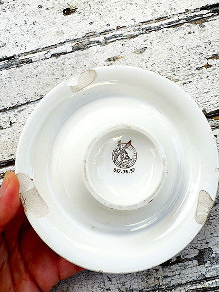 Vintage French Ashtray #PICON chips 1