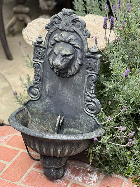 Vintage Lion Fountain #wall30 1